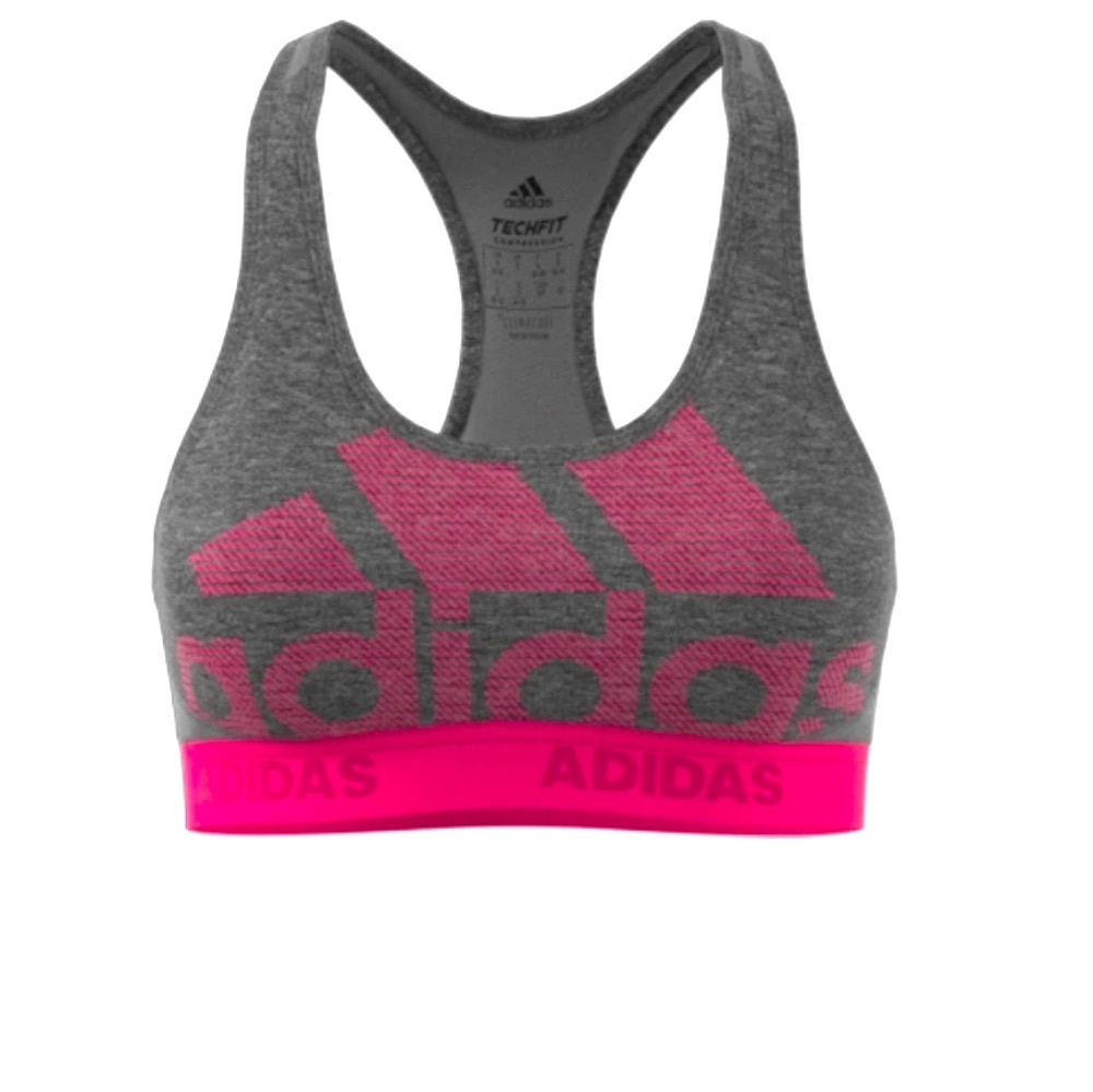 NEW Adidas Don't Rest AlphaSkin Logo Sports Bra